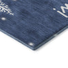 Dalyn Merry and Bright MY12 Navy Machine Washable Area Rug Corner Image
