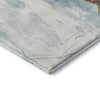 Dalyn Merry and Bright MY13 Blue Machine Washable Area Rug Corner Image