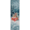 Dalyn Merry and Bright MY13 Blue Machine Washable Area Rug Runner Main Image