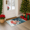 Dalyn Merry and Bright MY13 Blue Machine Washable Area Rug Scatter Lifestyle Image Feature