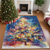Dalyn Merry and Bright MY14 Navy Machine Washable Area Rug Lifestyle Image Feature