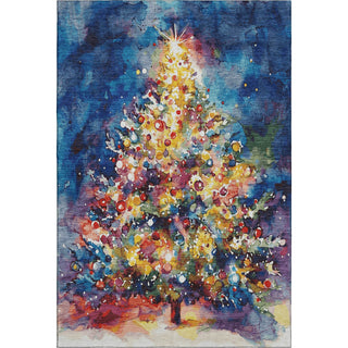 Dalyn Merry and Bright MY14 Navy Machine Washable Area Rug main image