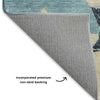 Dalyn Merry and Bright MY15 Blue Machine Washable Area Rug Backing Image