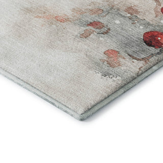 Dalyn Merry and Bright MY16 Ivory Machine Washable Area Rug Corner Image