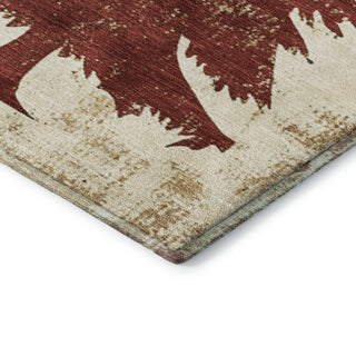 Dalyn Merry and Bright MY17 Ivory Machine Washable Area Rug Corner Image
