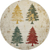 Dalyn Merry and Bright MY17 Ivory Machine Washable Area Rug Round Main Image