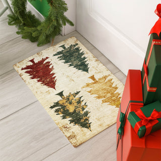 Dalyn Merry and Bright MY17 Ivory Machine Washable Area Rug Scatter Lifestyle Image Feature