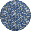 Dalyn Merry and Bright MY18 Navy Machine Washable Area Rug Round Main Image