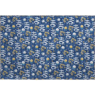 Dalyn Merry and Bright MY18 Navy Machine Washable Area Rug Scatter Main Image