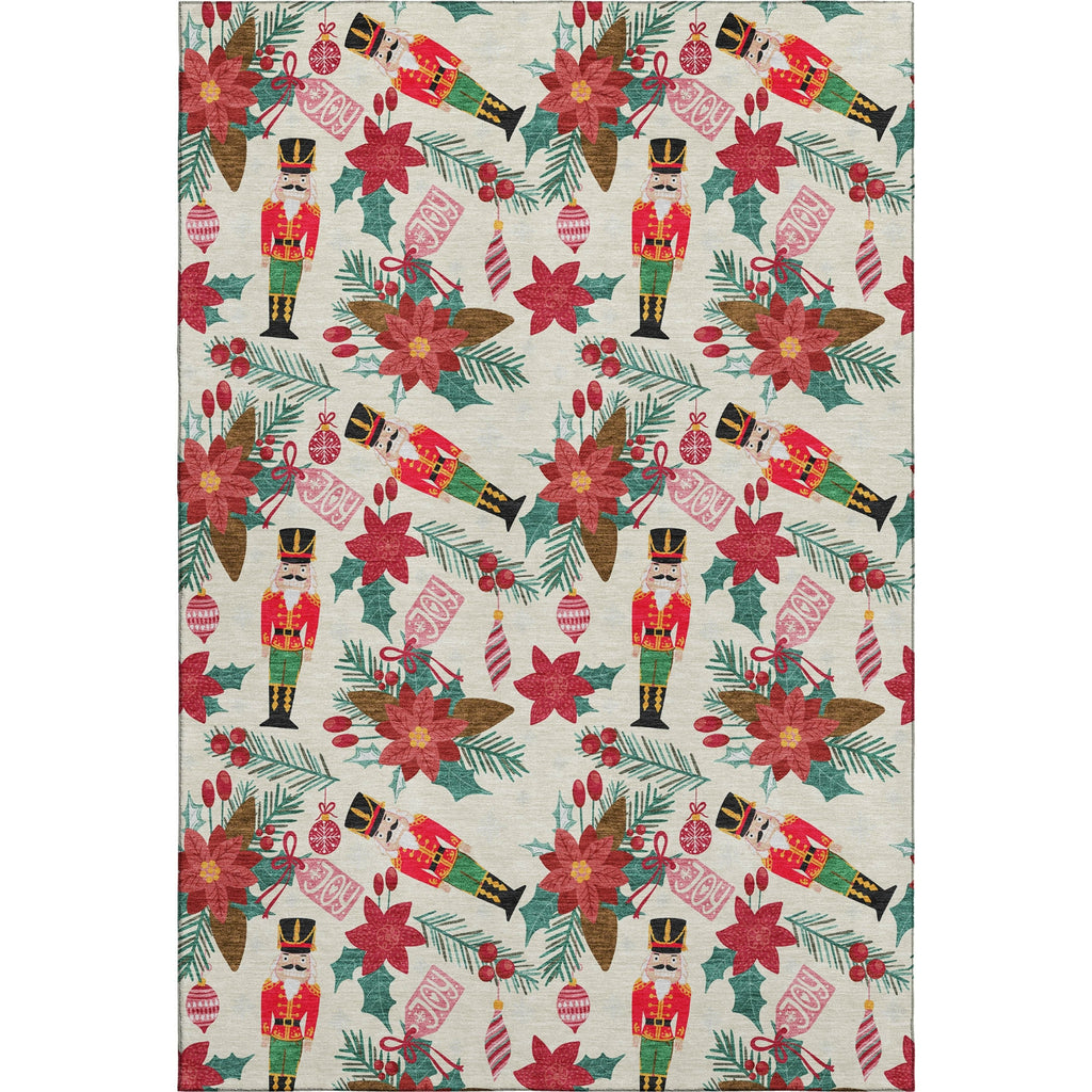 Dalyn Merry and Bright MY19 Ivory Machine Washable Area Rug main image