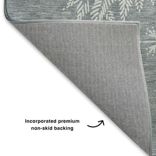 Dalyn Merry and Bright MY2 Gray Machine Washable Area Rug Backing Image