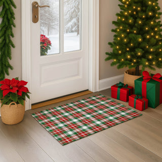Dalyn Merry and Bright MY20 Emerald Machine Washable Area Rug Scatter Lifestyle Image Feature