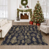 Dalyn Merry and Bright MY21 Black Machine Washable Area Rug Lifestyle Image Feature