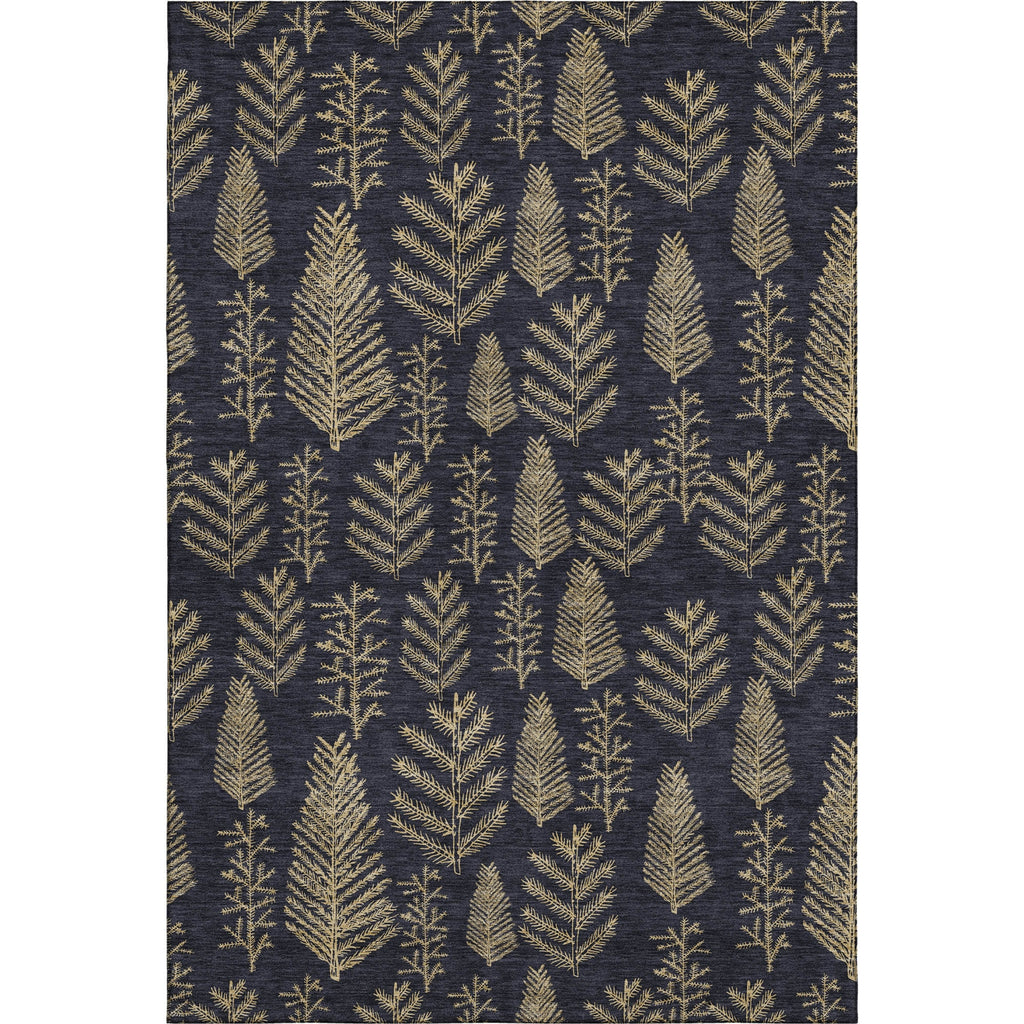 Dalyn Merry and Bright MY21 Black Machine Washable Area Rug main image