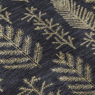 Dalyn Merry and Bright MY21 Black Machine Washable Area Rug Swatch Image