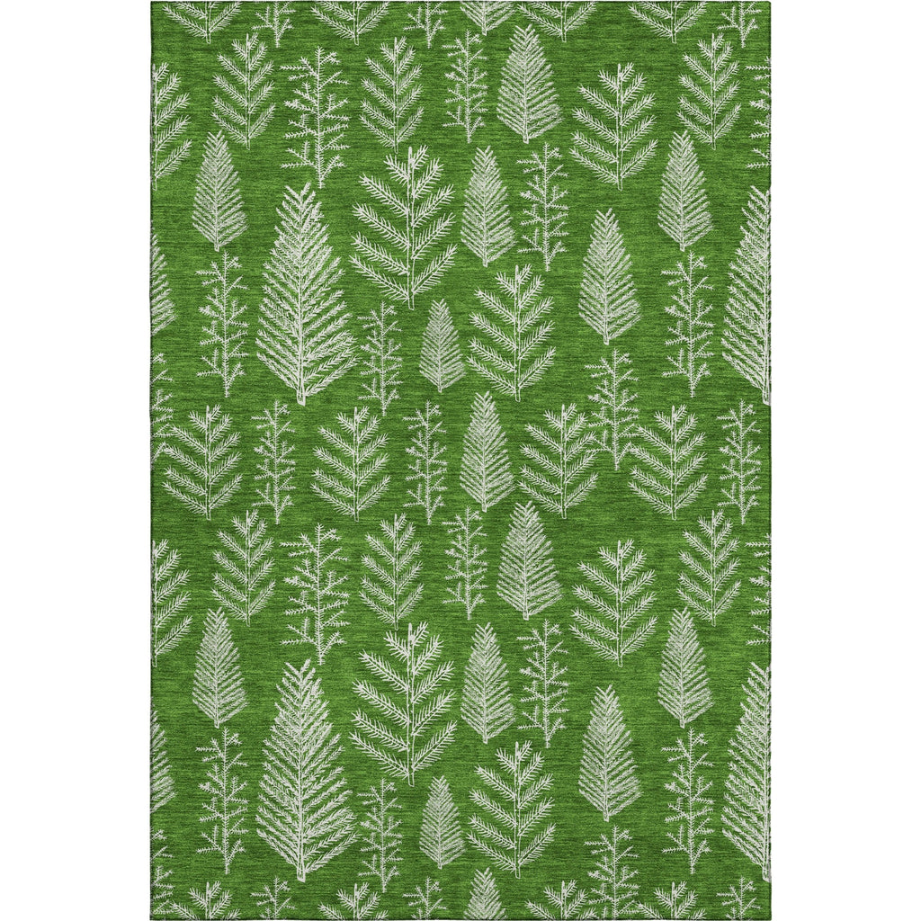 Dalyn Merry and Bright MY21 Green Machine Washable Area Rug main image