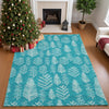 Dalyn Merry and Bright MY21 Teal Machine Washable Area Rug Lifestyle Image Feature
