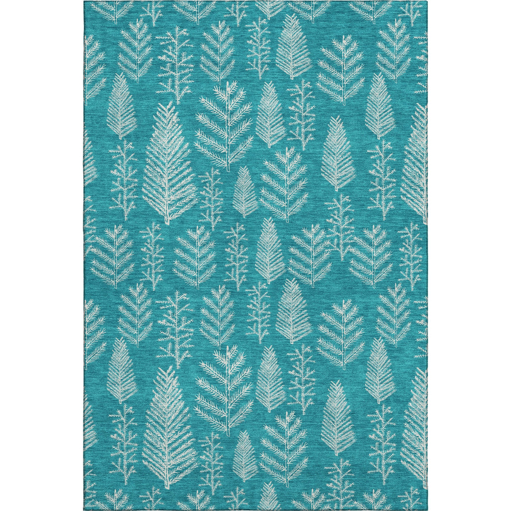 Dalyn Merry and Bright MY21 Teal Machine Washable Area Rug main image