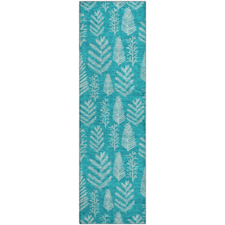 Dalyn Merry and Bright MY21 Teal Machine Washable Area Rug Runner Main Image