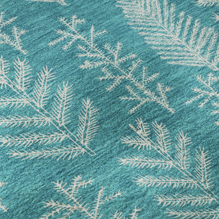 Dalyn Merry and Bright MY21 Teal Machine Washable Area Rug Swatch Image
