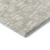 Dalyn Merry and Bright MY22 Beige Machine Washable Area Rug Corner Image