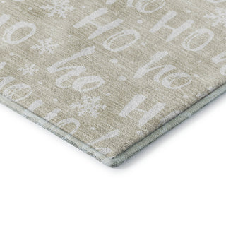 Dalyn Merry and Bright MY22 Beige Machine Washable Area Rug Corner Image