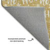 Dalyn Merry and Bright MY22 Gold Machine Washable Area Rug Backing Image
