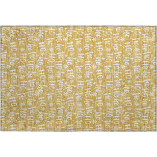 Dalyn Merry and Bright MY22 Gold Machine Washable Area Rug Scatter Main Image