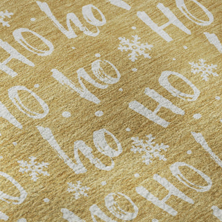 Dalyn Merry and Bright MY22 Gold Machine Washable Area Rug Swatch Image
