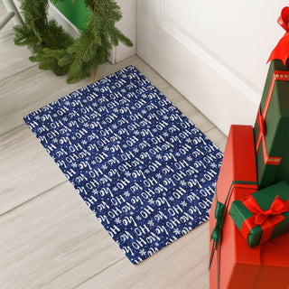 Dalyn Merry and Bright MY22 Navy Machine Washable Area Rug Scatter Lifestyle Image Feature