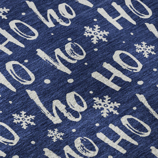 Dalyn Merry and Bright MY22 Navy Machine Washable Area Rug Swatch Image