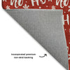 Dalyn Merry and Bright MY22 Red Machine Washable Area Rug Backing Image