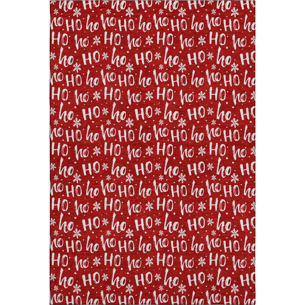 Dalyn Merry and Bright MY22 Red Machine Washable Area Rug main image