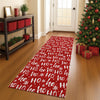 Dalyn Merry and Bright MY22 Red Machine Washable Area Rug Runner Lifestyle Image Feature