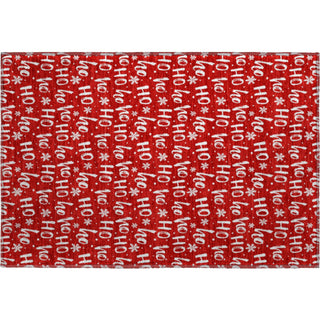 Dalyn Merry and Bright MY22 Red Machine Washable Area Rug Scatter Main Image