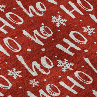Dalyn Merry and Bright MY22 Red Machine Washable Area Rug Swatch Image