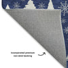 Dalyn Merry and Bright MY23 Navy Machine Washable Area Rug Backing Image