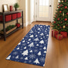 Dalyn Merry and Bright MY23 Navy Machine Washable Area Rug Runner Lifestyle Image Feature