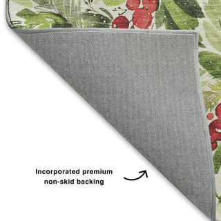 Dalyn Merry and Bright MY24 Aloe Machine Washable Area Rug Backing Image
