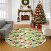 Dalyn Merry and Bright MY24 Aloe Machine Washable Area Rug Round Lifestyle Image Feature