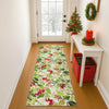 Dalyn Merry and Bright MY24 Aloe Machine Washable Area Rug Runner Lifestyle Image Feature