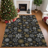Dalyn Merry and Bright MY25 Black Machine Washable Area Rug Lifestyle Image Feature
