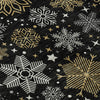 Dalyn Merry and Bright MY25 Black Machine Washable Area Rug Swatch Image