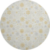 Dalyn Merry and Bright MY25 Ivory Machine Washable Area Rug Round Main Image