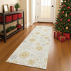 Dalyn Merry and Bright MY25 Ivory Machine Washable Area Rug Runner Lifestyle Image Feature