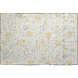 Dalyn Merry and Bright MY25 Ivory Machine Washable Area Rug Scatter Main Image