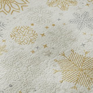 Dalyn Merry and Bright MY25 Ivory Machine Washable Area Rug Swatch Image