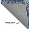 Dalyn Merry and Bright MY25 Navy Machine Washable Area Rug Backing Image