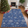 Dalyn Merry and Bright MY25 Navy Machine Washable Area Rug Lifestyle Image Feature