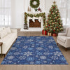 Dalyn Merry and Bright MY25 Navy Machine Washable Area Rug Lifestyle Image Feature